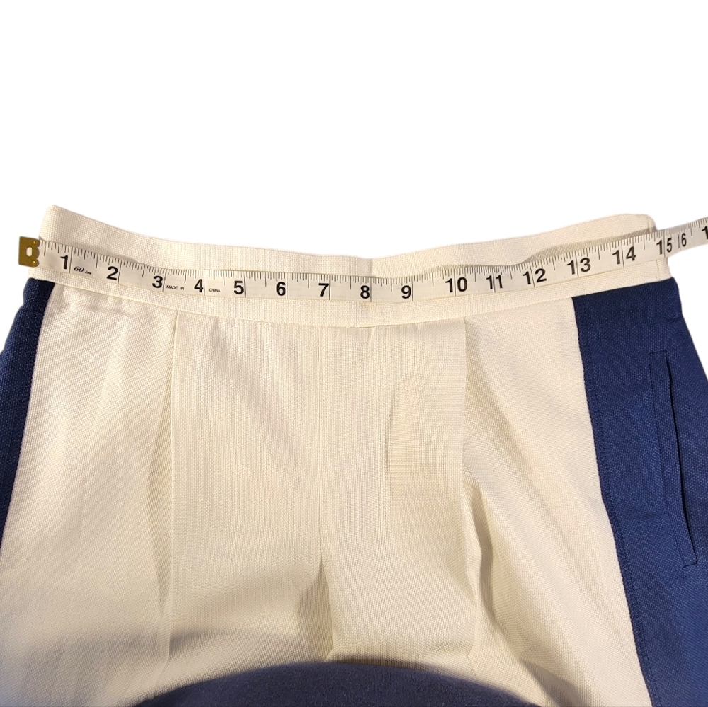 Viktor & Rolf Made in Italy Cotton Silk Blend Designer Palazzo Wide Leg Pants 42 - Picture 14 of 16